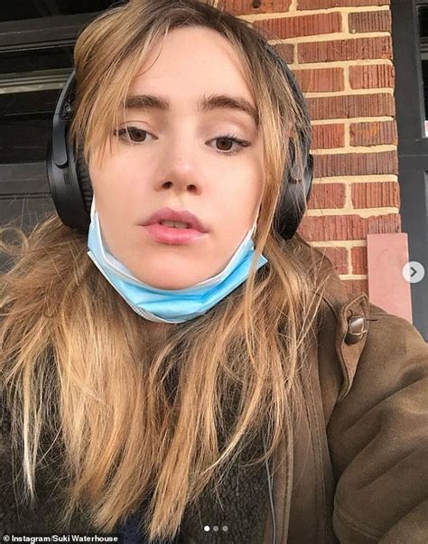 Suki Waterhouse sets pulses racing as she strips totally NAKED .